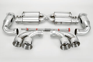 Competition Exhaust System 997.2 Turbo /Turbo S - Brombacher Edition - Stainless - Catalytic Bypass