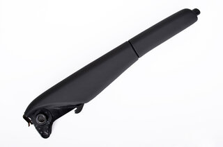 Handbremshebel Leder schwarz