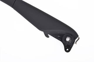 Handbremshebel Leder schwarz
