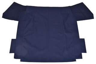 Convertible / Cabrio Top 911 1986-89 / 964 - Complete - dark blue - with Trapezoidal Zipper Window