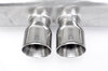 Exhaust System 991.1 GT3 - Brombacher Edition - 200 Cell Catalytics - Dual 3.5" (90 mm) Tips