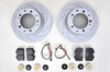 Sport Brake Service Kit 964 C2 / C4 - REAR - Drilled Discs - for the 4 Piston Caliper