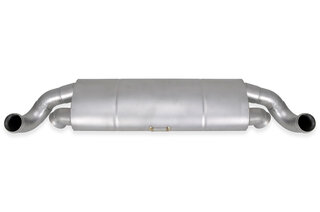 Titan Abgasanlage "Brombacher" 964 , 200Zeller, 2x Endrohr oval 90mm  Export
