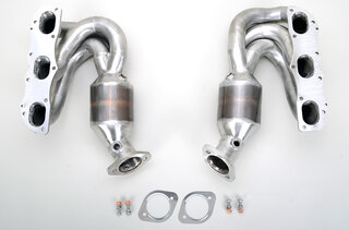 Sport Headers "M&M Edition"  981 GT4 / Spyder with 200 cell HD sport catalytics