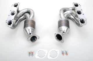 Sport Headers "M&M Edition"  981 GT4 / Spyder with 200 cell HD sport catalytics