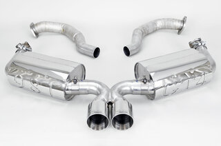 Sport Muffler "Brombacher"  981 Cayman GT4, Sound Version without Valves
