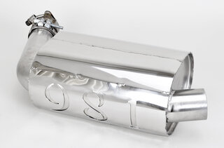 Sport Muffler "Brombacher"  981 Cayman GT4, Sound Version without Valves