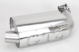Sport Muffler "Brombacher"  981 Cayman GT4, Sound Version without Valves