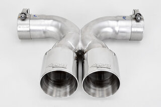 Sport Muffler "Brombacher"  981 Cayman GT4, Sound Version without Valves