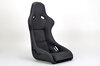 Recaro Pole Position ABE - Black Leather Bolsters / Black Alcantara Inserts - GFRP - Wider XL Size