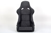 Recaro Pole Position ABE - Black Leather Bolsters / Black Alcantara Inserts - GFRP - Wider XL Size