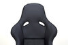 Recaro Pole Position ABE - Black Leather Bolsters / Black Alcantara Inserts - GFRP - Wider XL Size