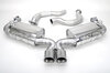 Schalldämpfer "Brombacher"  981 Cayman GT4 mit Klappen Endrohr 2x90mm Sound Version Export
