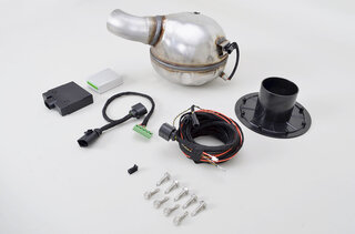 Exhaust Sound Package Cayenne Diesel with Soundbooster