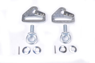 Ausklinkbeschlagset für Schroth-Gurte (Ersatzteil)