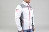 FVD (Homme) Motorsport Blouson blanc avec logos rouge 3XL