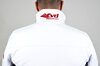 FVD (Homme) Motorsport Blouson blanc avec logos rouge 3XL
