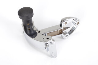 Pop Out Rear Quarter Window Latch 911 1965-77 / 930 1975-77 Coupe - Left - Chrome