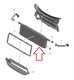 Front Center Radiator 981 Spyder / GT4 / 991.1 & 991.2 Turbo / S / 991.1 GT3 / RS