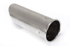 Exhaust Tip 911 1965-89 - Round - Rolled Edge - Stainless Steel - 179 / 106 x 60 mm