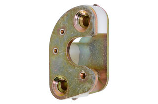 Striker Plate - for Door Lock - Gold Galvanizd - Left