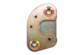 Striker Plate - for Door Lock - Gold Galvanizd - Left