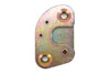 Striker Plate - for Door Lock - Gold Galvanizd - Left