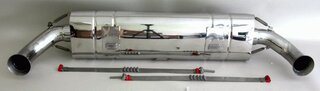 Silencieux sport "Brombacher" 997 GT3 inox  (export)