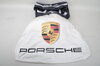 Fahrzeugabdeckung mit Porsche Wappen "ohne Spoiler, Aussenspiegel links"