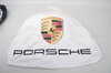 Fahrzeugabdeckung mit Porsche Wappen "ohne Spoiler, Aussenspiegel links"