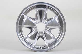 6x15 ET36 Replika-Fuchs Felge  - TÜV - Voll Poliert - Deep 6 Design