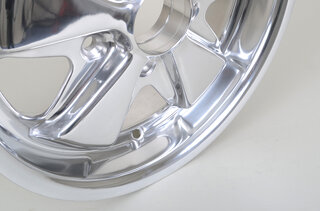 6x15 ET36 Replika-Fuchs Felge  - TÜV - Voll Poliert - Deep 6 Design