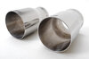 Exhaust System 964 - RACE - 100 Cell Catalytics - Dual Outlet - Without Heat - Round Tips