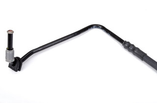 Hose line with shrink-fit hose