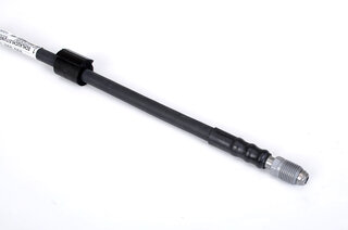 Hose line with shrink-fit hose