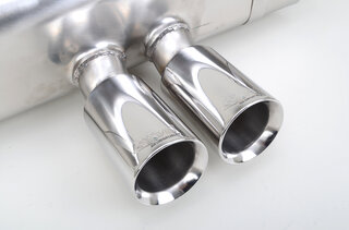 Porsche 718 Boxster & Cayman Brombacher Valved Sport Muffler for PDK