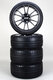Jeu de jantes et pneus OZ Ultraleggera HLT graphite argent mat +Michelin PSC 2, 8,5+10x19