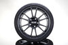 Jeu de jantes et pneus OZ Ultraleggera HLT graphite argent mat +Michelin PSC 2, 8,5+10x19