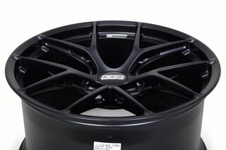 9x20 ET35 BBS FI-R Design ( 5-Loch/ 112) Schwarz Matt (7, 9kg)