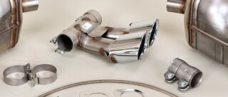 981 complete Sport Exhaust System incl. tips ( I008 )