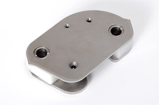 Striker Plate - for Door Lock - Chrome - Right