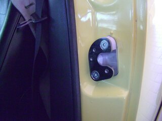Striker Plate - for Door Lock - Chrome - Right