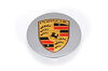 Center cap silver, coloured crest