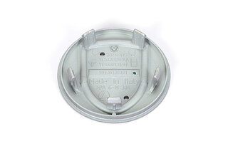 Center cap silver, coloured crest