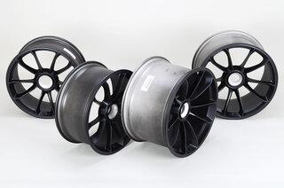 Wheel set 20/21" GT3RS, 9,5Jx20ET50+12,5Jx21ET48, silk-gloss black