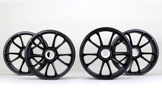 Wheel set 20/21" GT3RS, 9,5Jx20ET50+12,5Jx21ET48, silk-gloss black