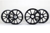 Wheel set 20/21" GT3RS, 9,5Jx20ET50+12,5Jx21ET48, silk-gloss black