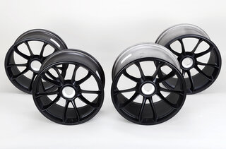 Wheel set 20/21" GT3RS, 9,5Jx20ET50+12,5Jx21ET48, silk-gloss black