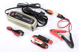Battery Charger  - CTEK MXS 5.0 with cigarette connector cable