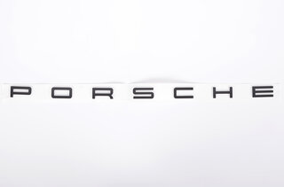 Emplems "Porsche" black